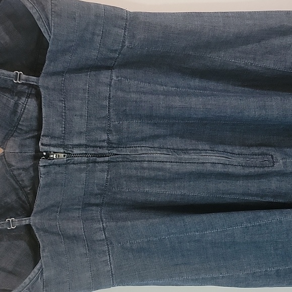 LENA JEANS Spaghetti Strap Denim Sundress - Picture 4 of 5